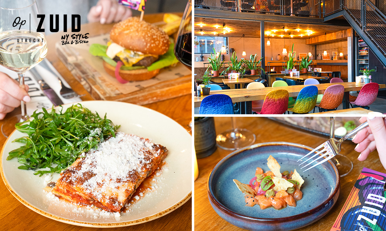 3-gangendiner à la carte bij Bar & Bistro Op Zuid