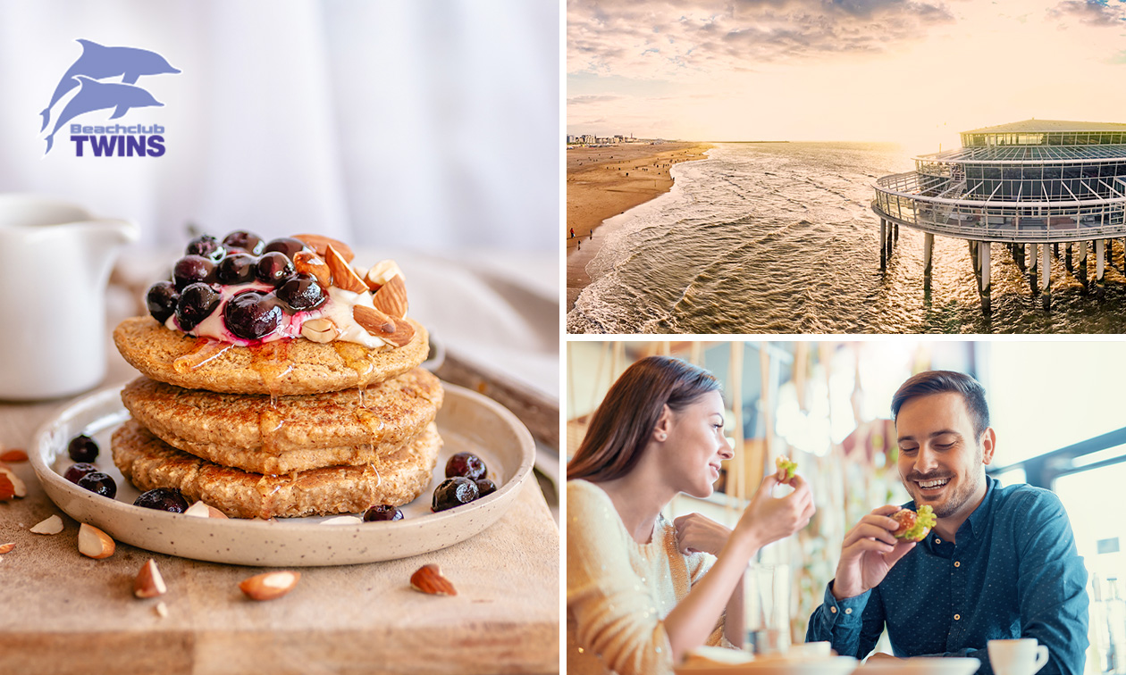Ontbijt naar keuze bij Beachclub TWINS