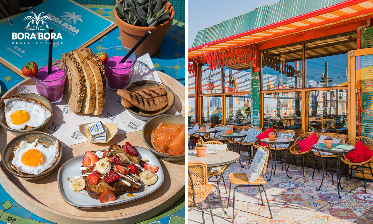 Ontbijt of brunch bij Bora Bora Beachfoodclub