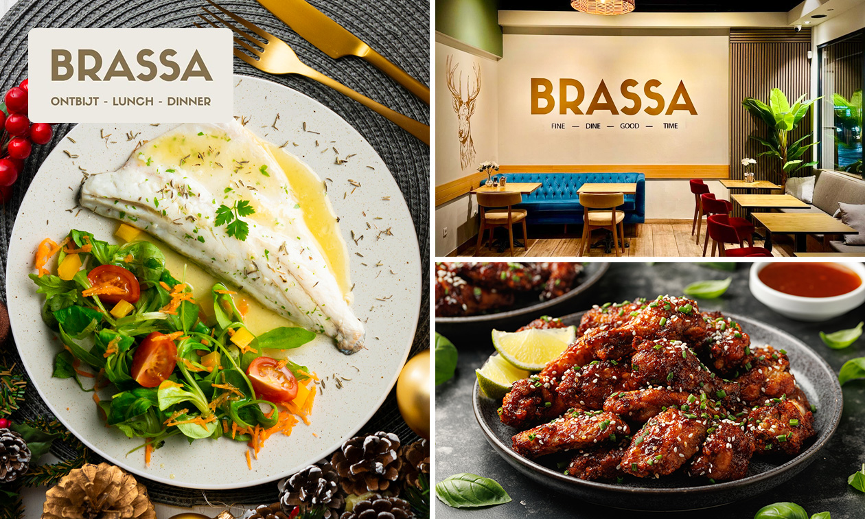 3-gangen keuzediner of luxe 3-gangen keuzediner bij Brassa 030