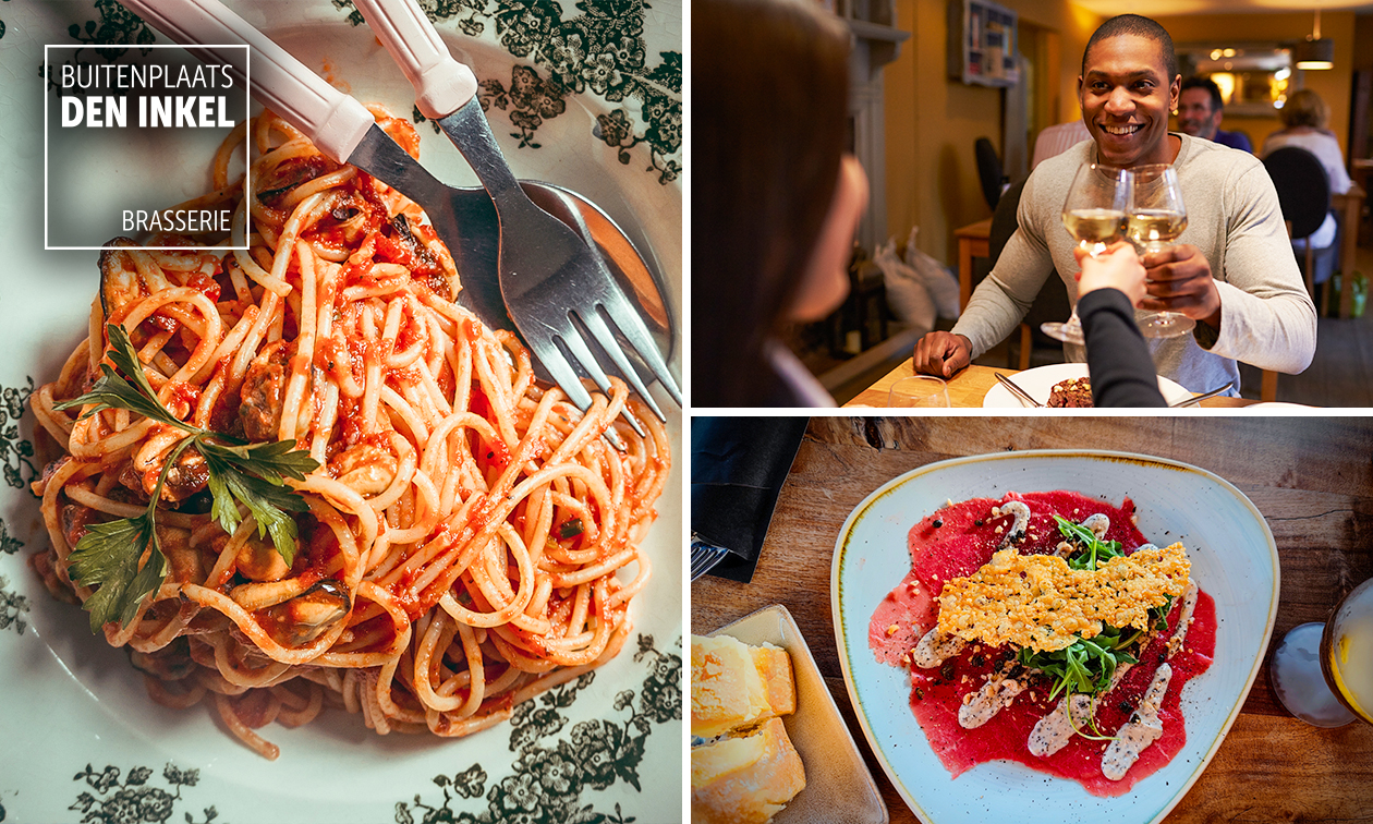 2-gangen keuzediner bij Brasserie Den Inkel