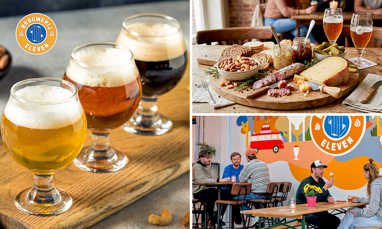 Bierproeverij + borrelplank in Utrecht