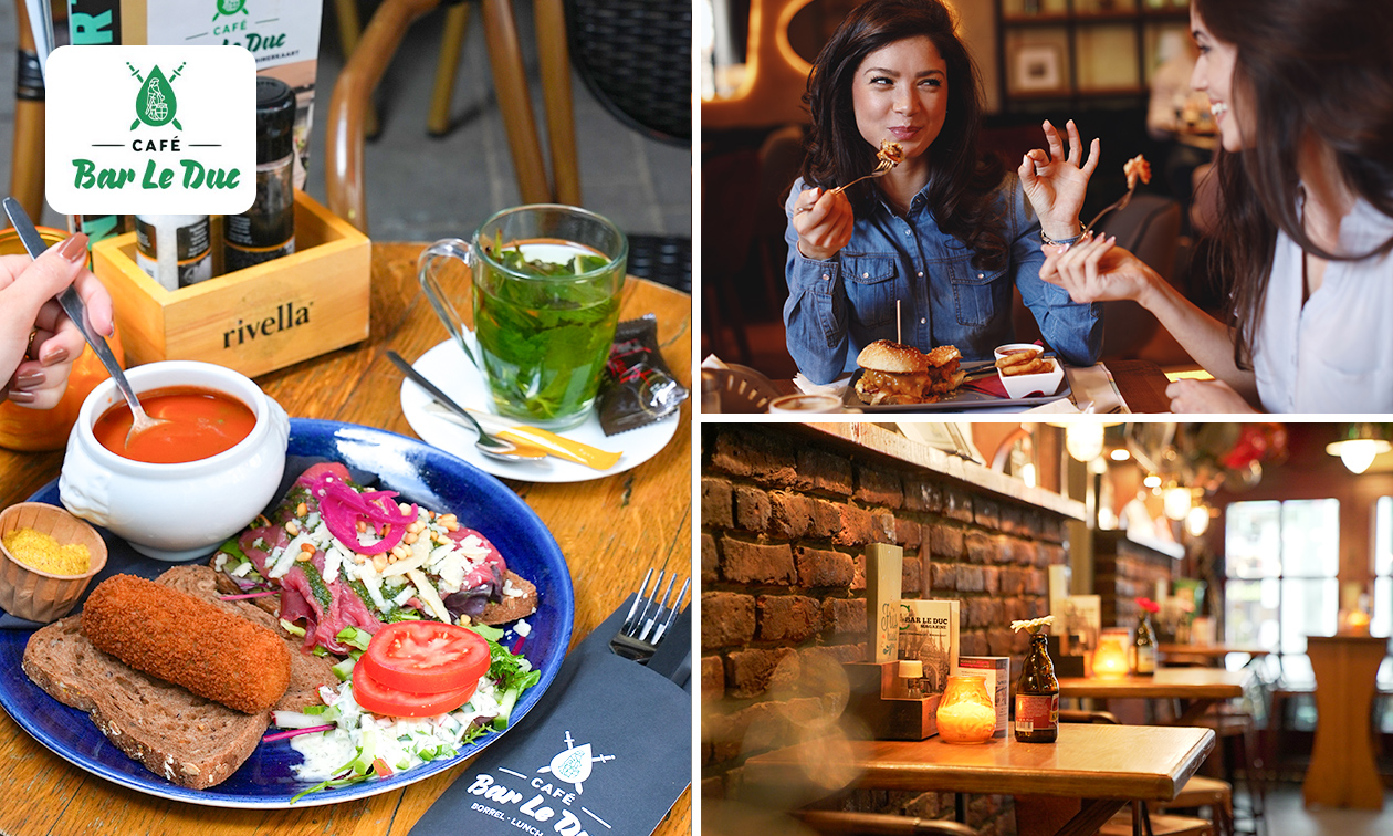 2-gangenlunch bij Café Bar le Duc in hartje Den Bosch
