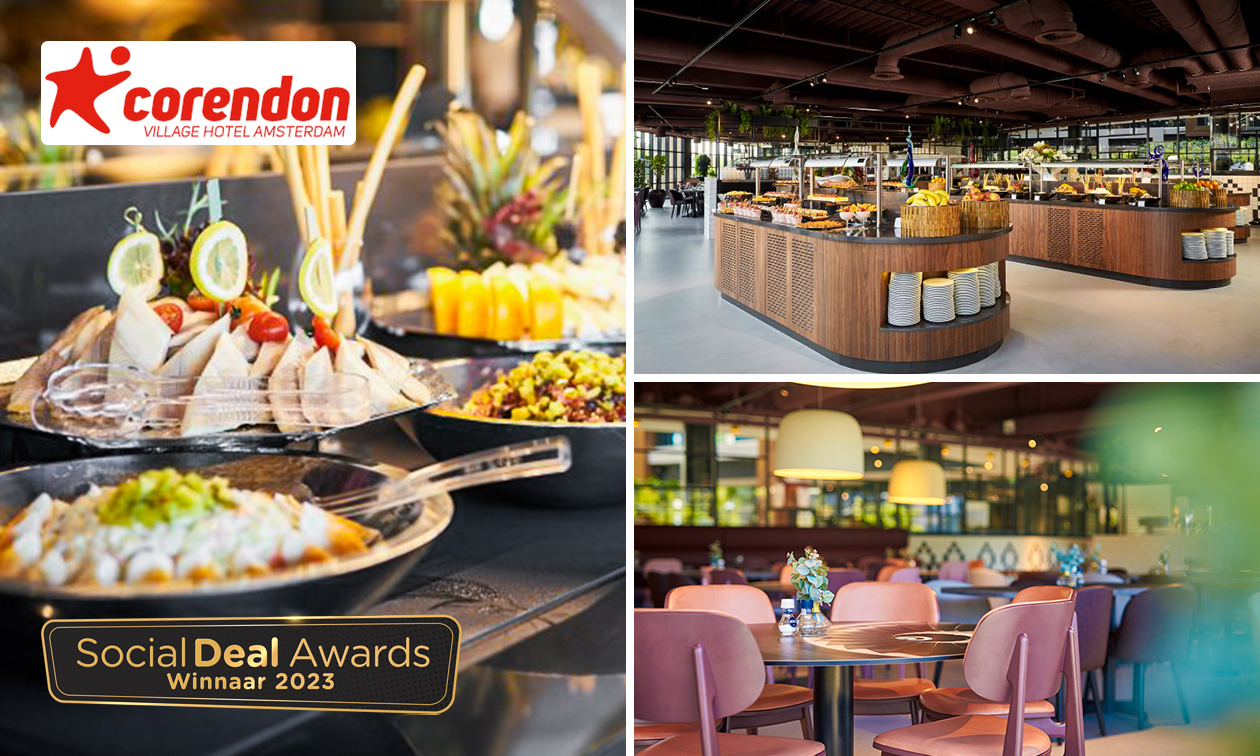 Corendon Village Hotel Amsterdam, AllYouCanEat & Drink (2,5 uur) bij