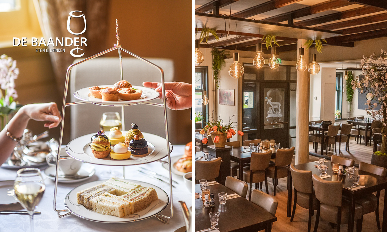 High tea met onbeperkt thee bij De Baander Norg
