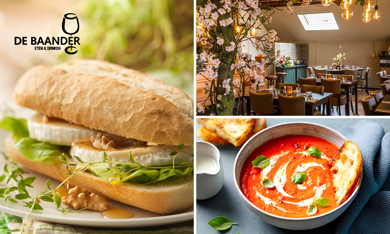 2-gangenlunch bij De Baander Norg