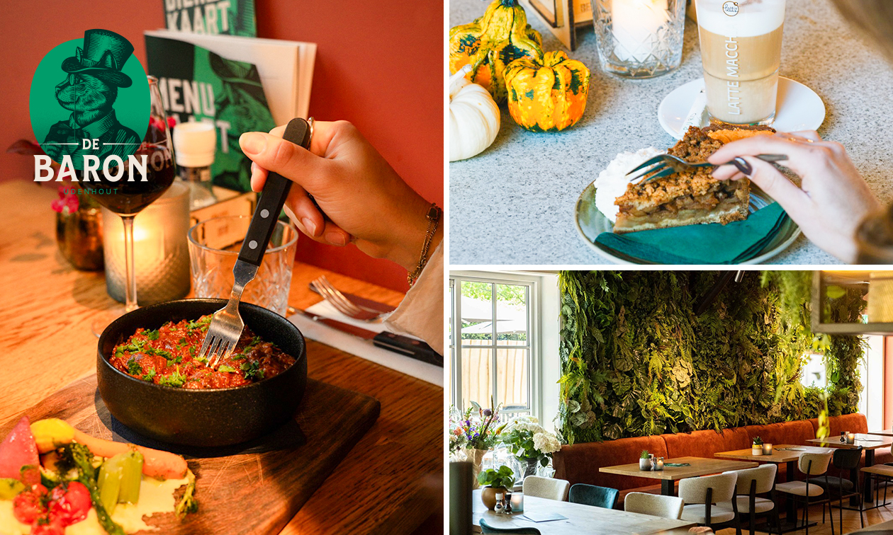 3-gangen keuzediner bij De Baron Udenhout