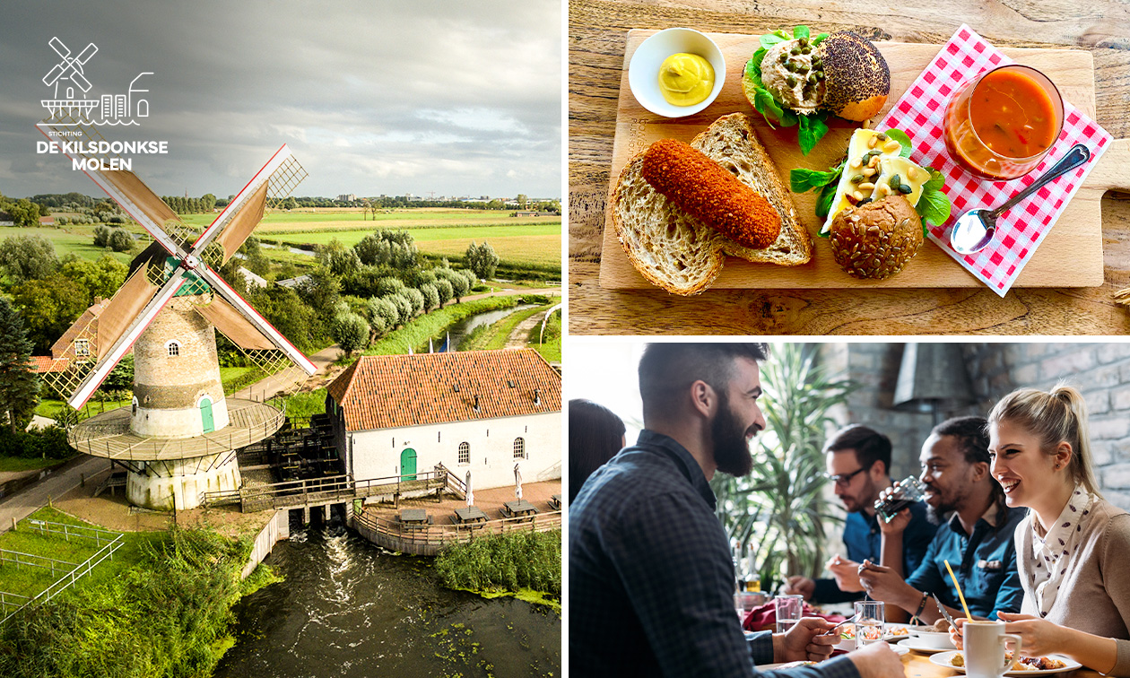 Rondleiding Kilsdonkse Molen (75 min) + 12-uurtje