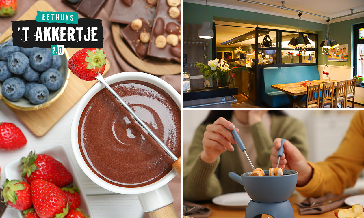 Chocoladefondue (1,5 uur) bij Eethuys ´t Akkertje 2.0