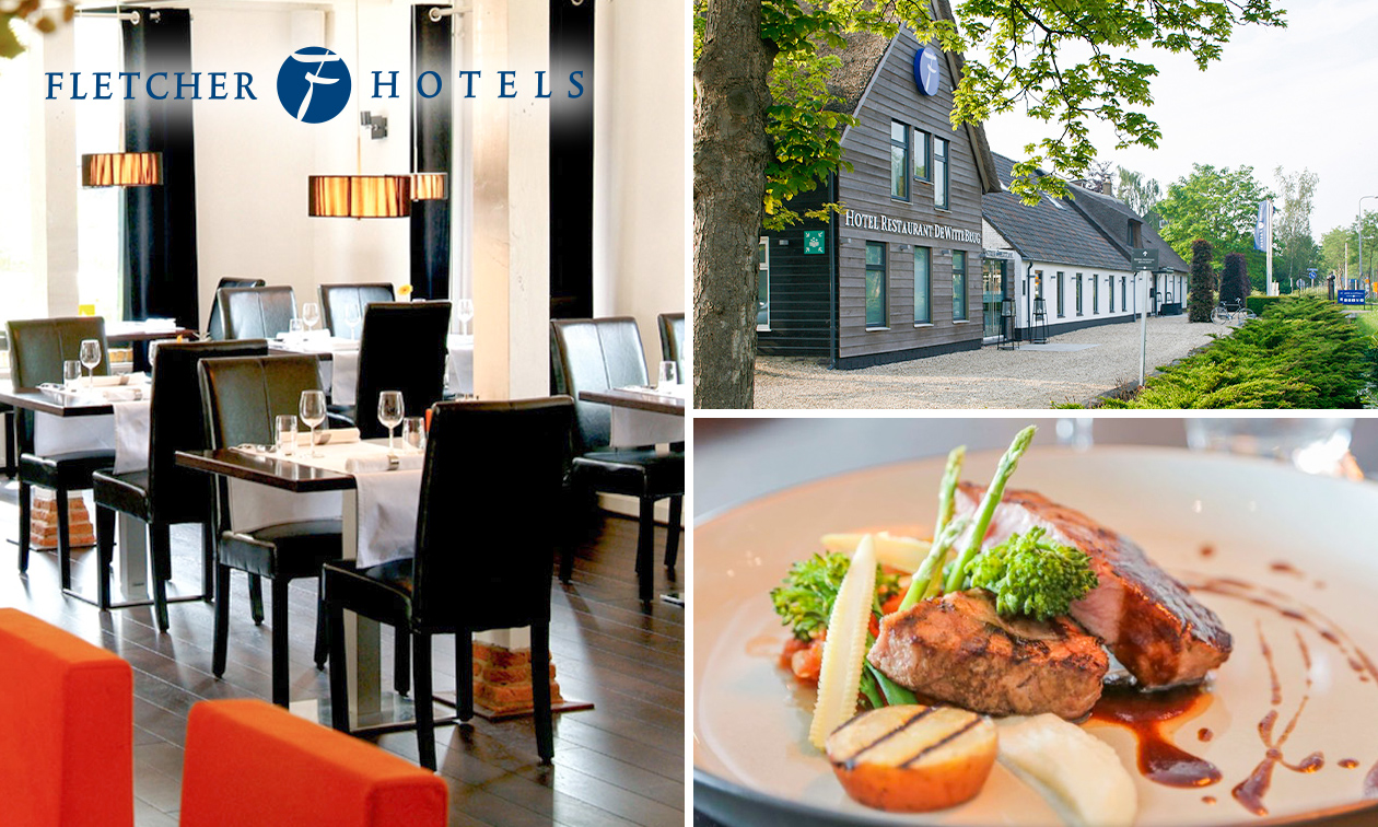 Fletcher Hotels, 3gangen Fletcher's Keuzemenu bij Fletcher Hotels Spare 44 in Rotterdam mit