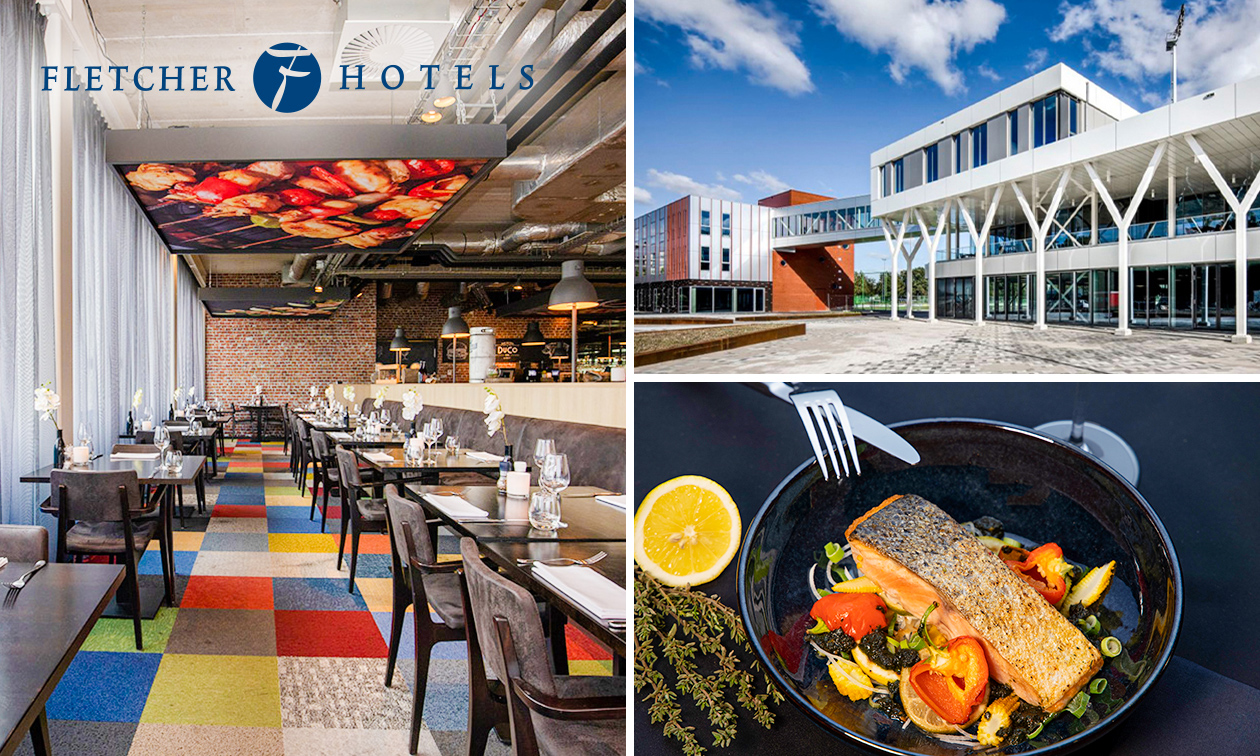 3-gangen Fletcher's Keuzemenu bij Fletcher Hotels