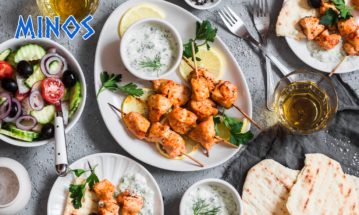 Grieks 3-gangendiner bij Restaurant Minos