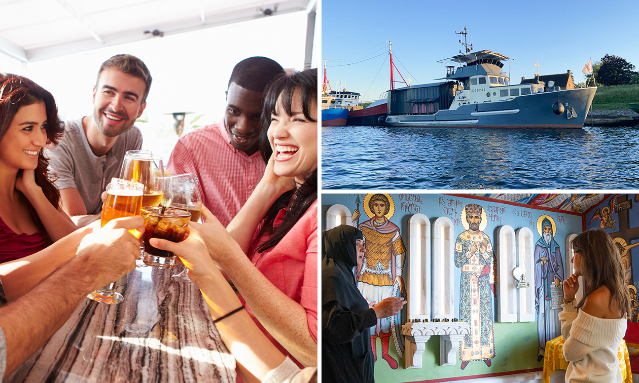 Bierproeverij + rondleiding + rondvaart (90 min)