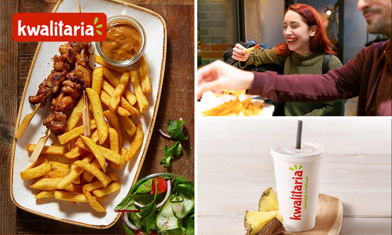 Schotel naar keuze + friet + salade + evt. milkshake of frisdrank