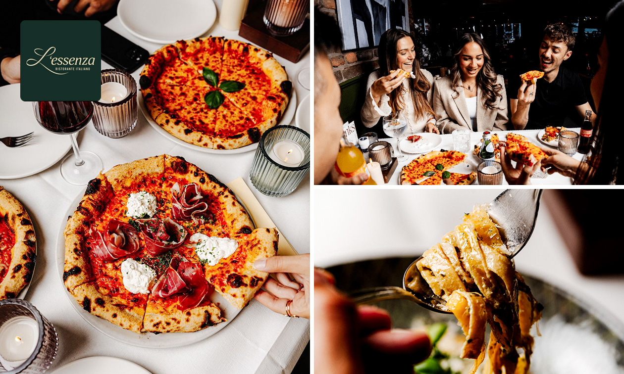 Italiaans 3-gangen keuzediner bij L'Essenza in hartje Rotterdam