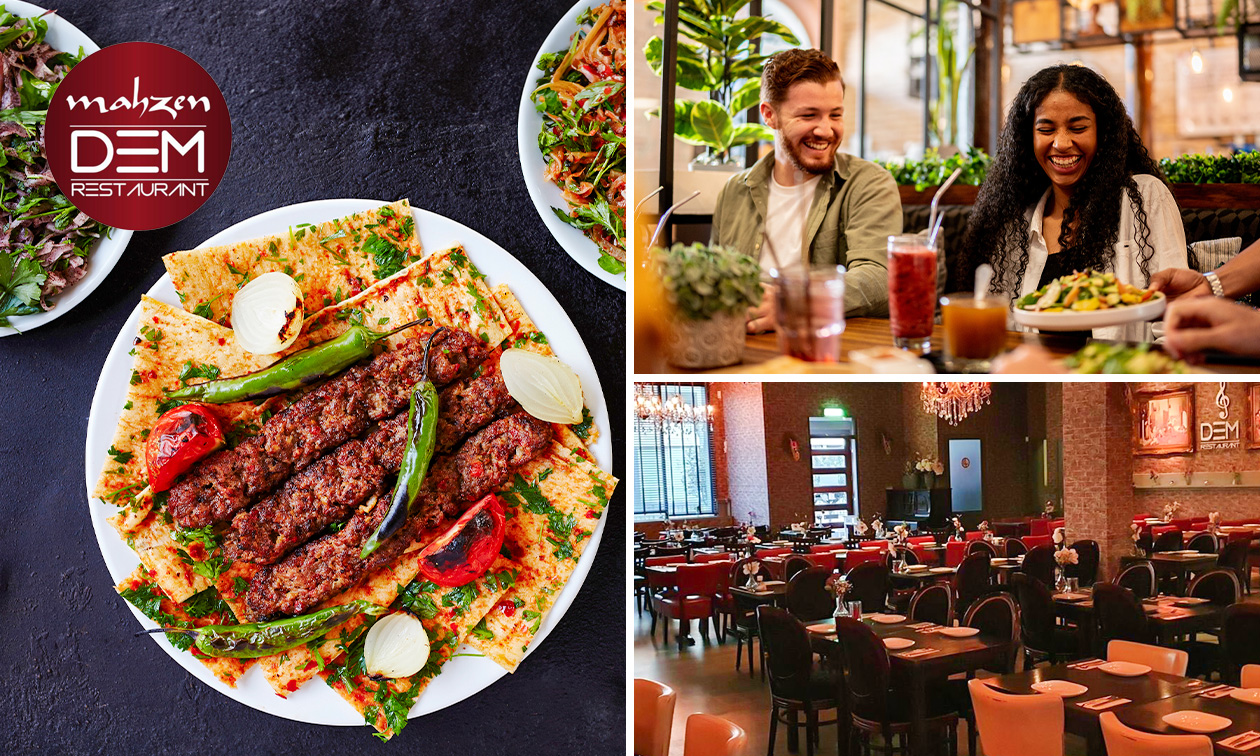 Turks 4-gangendiner bij Mahzen Restaurant