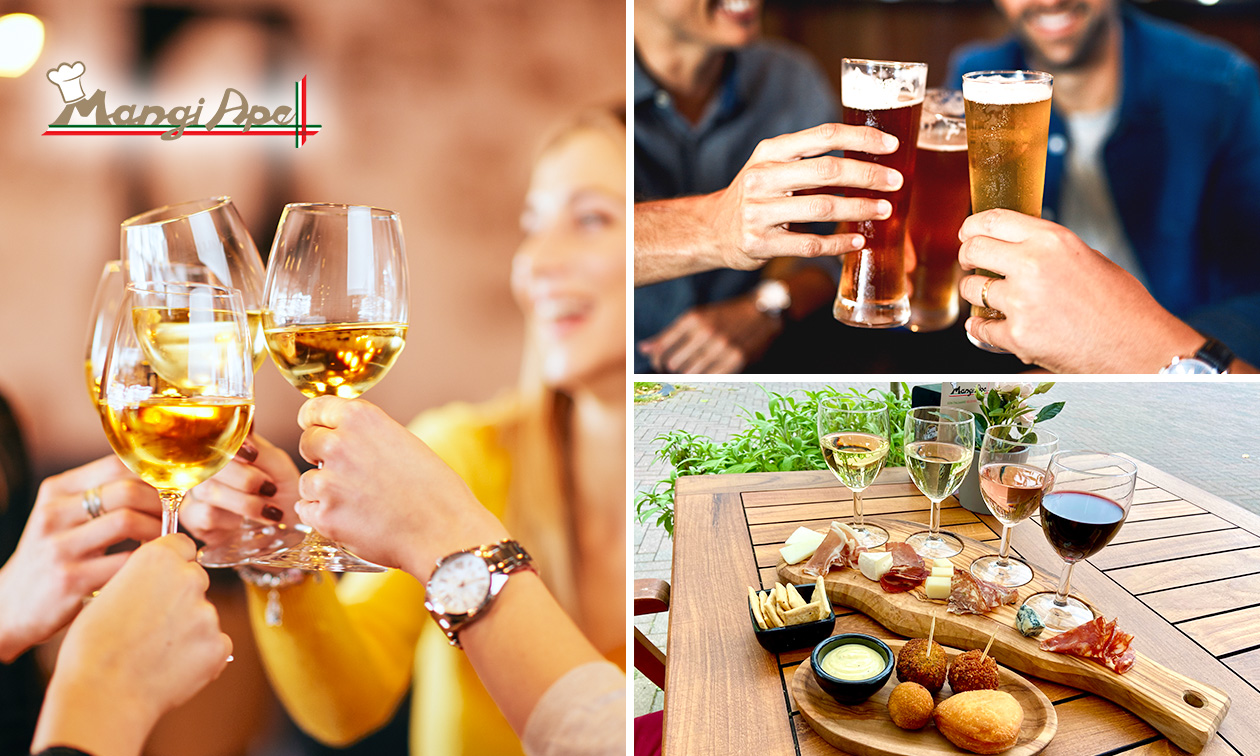 Wijn- of bierproeverij + hapjes