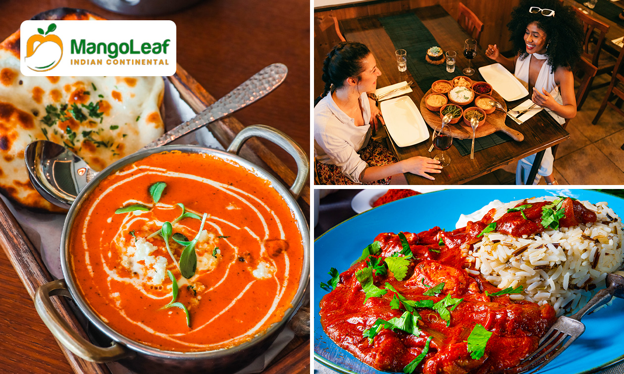 Indiaas 3-gangen keuzediner bij Mango Leaf Nieuwegein