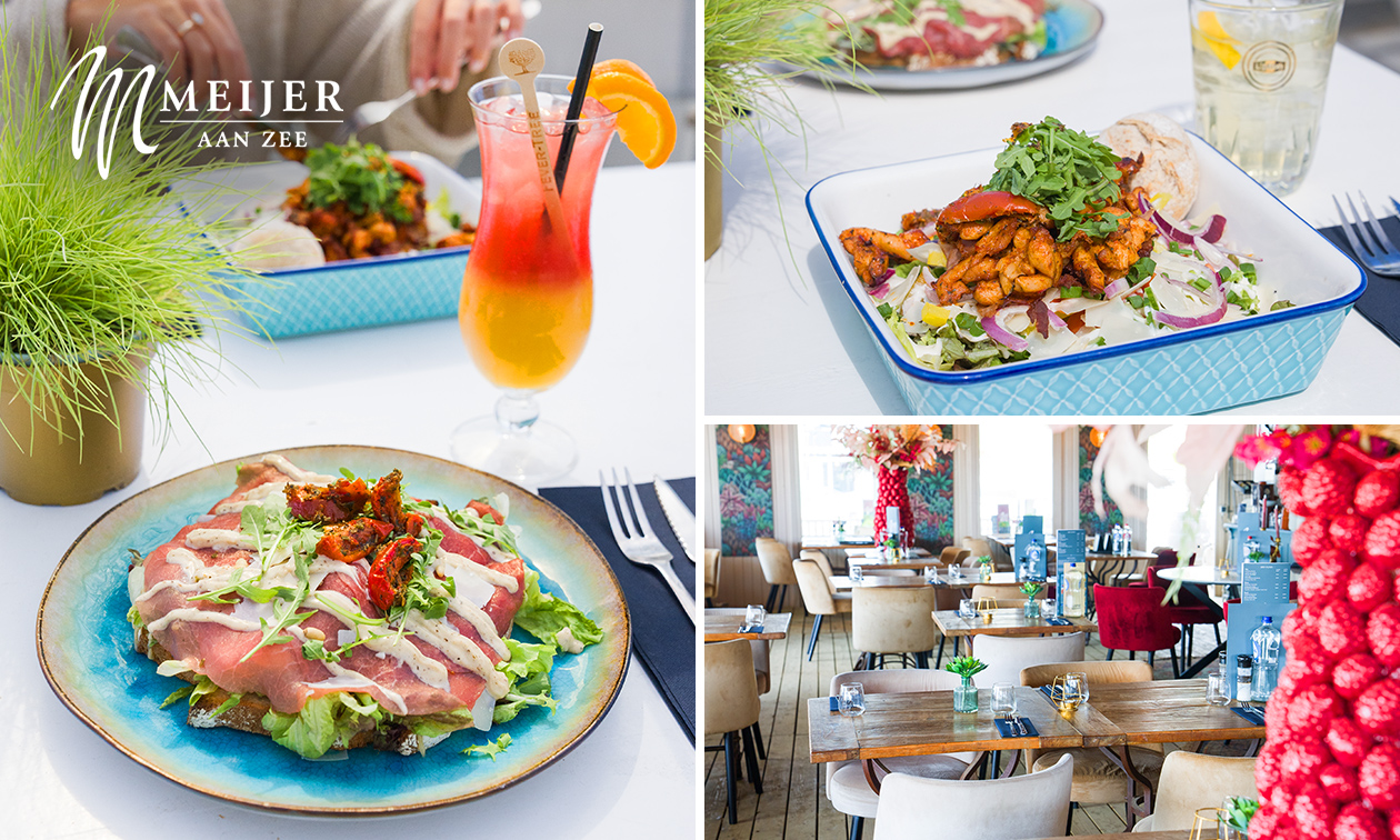 2-gangen keuzelunch bij Meijer aan Zee