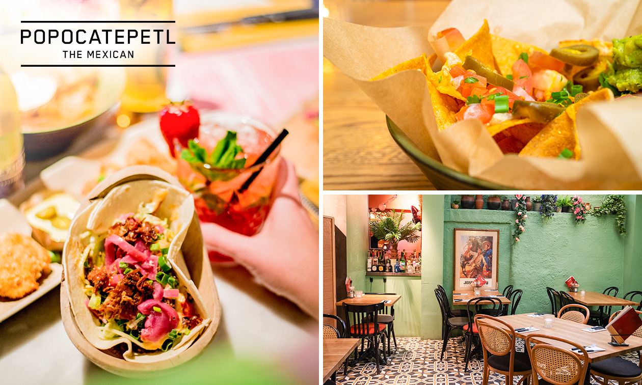 3-gangen keuzediner bij Popocatepetl