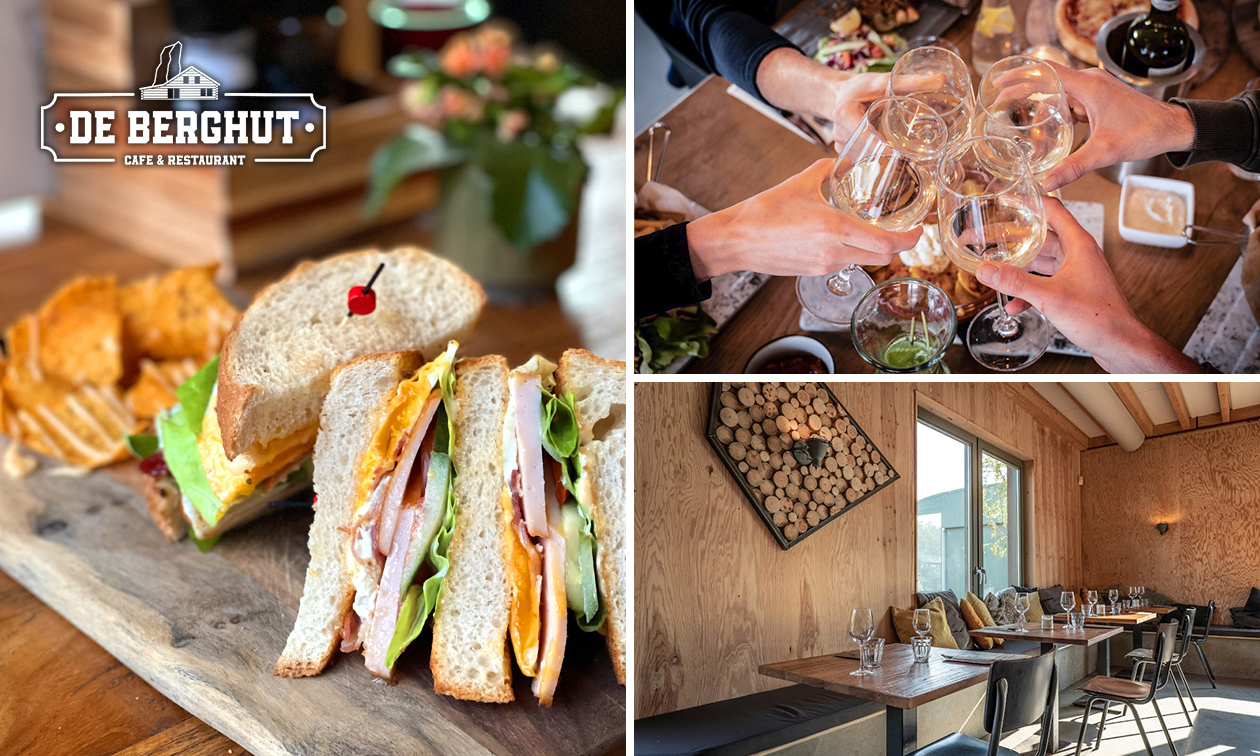 2- of 3-gangen keuzelunch bij Restaurant De Berghut