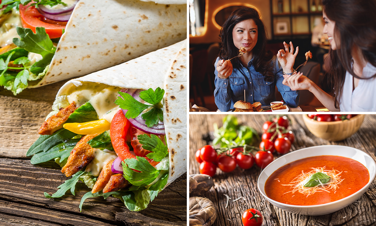 2-gangen keuzelunch bij Restaurant La Latina