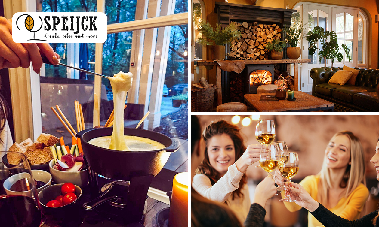 Kaasfondue incl. hapjes + onbeperkt brood bij Restaurant Speijck