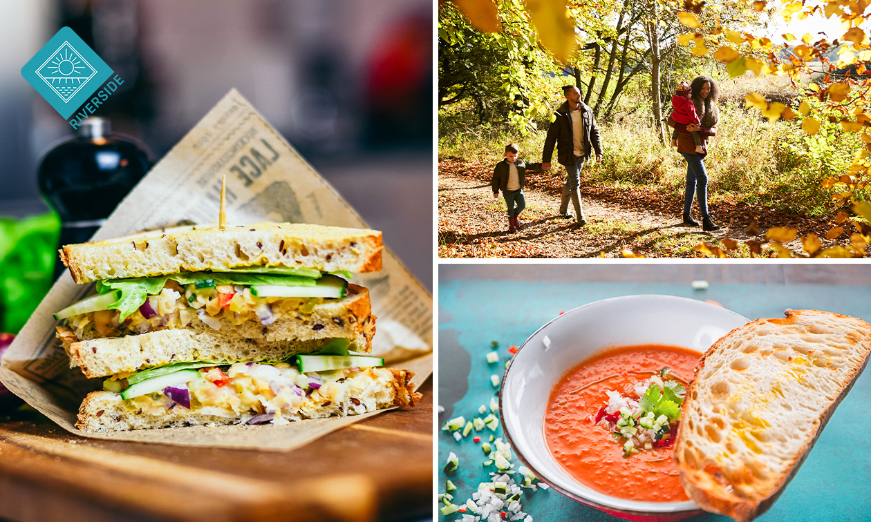 Wandelarrangement + gebak + warme drank en/of 2-gangenlunch