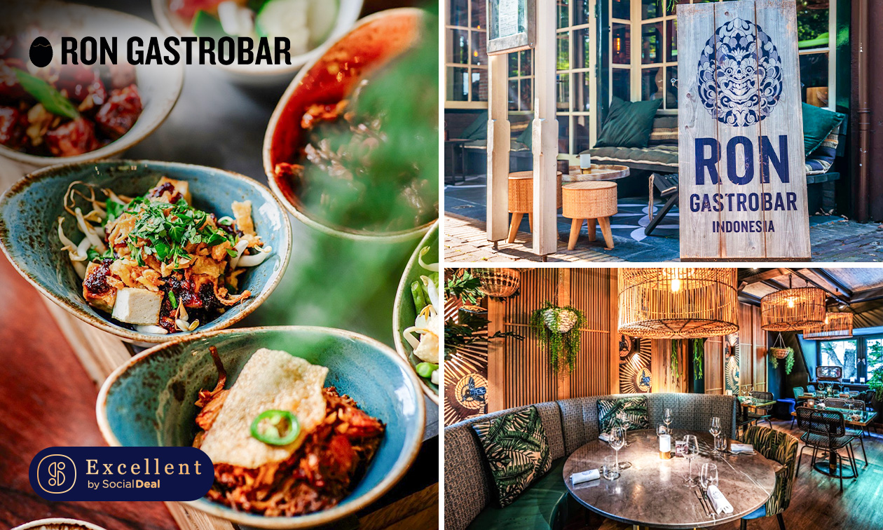 Indonesische rijsttafel + meer bij Ron Gastrobar Indonesia Laren