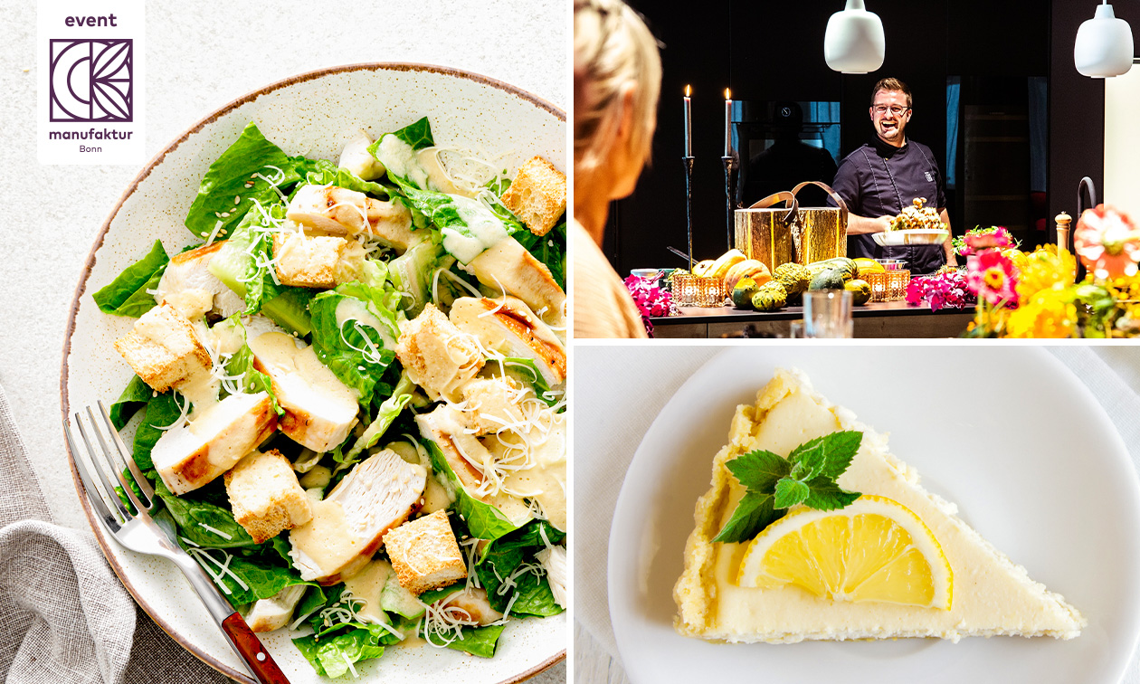 Mittagsgericht nach Wahl + Dessert + Espresso in Bonn