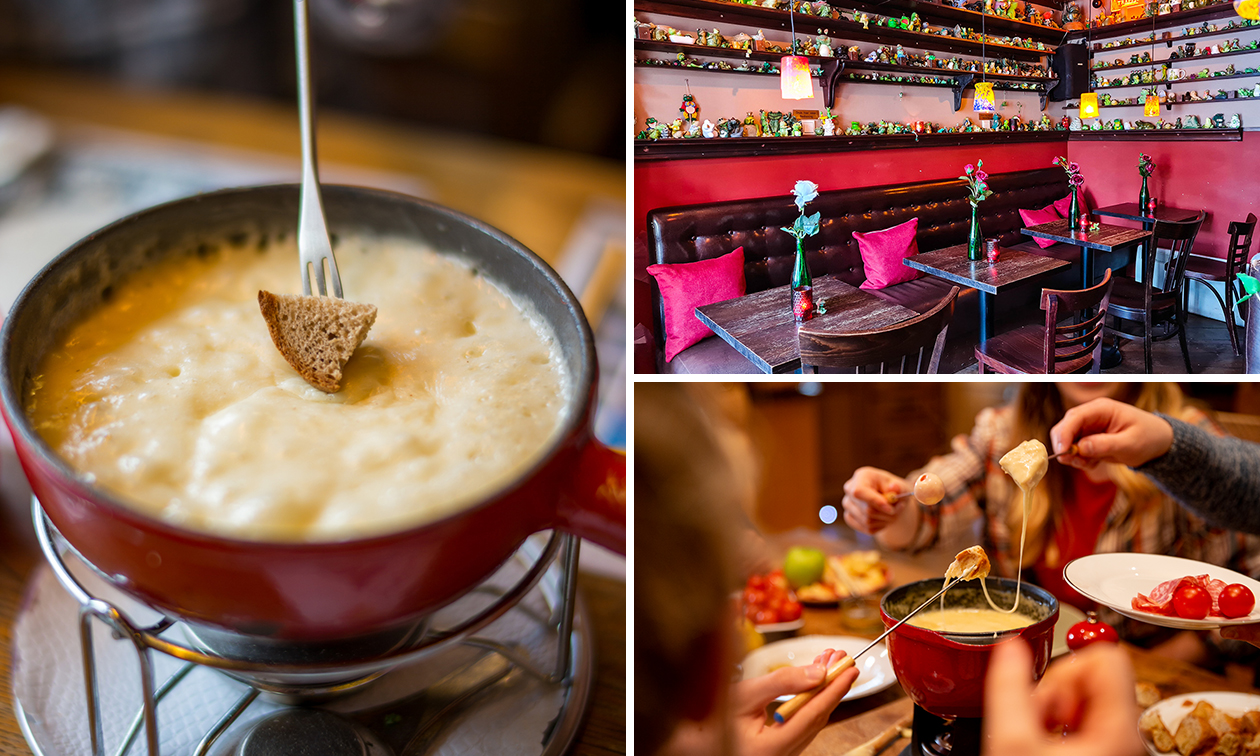 Kaasfondue bij 't Opkikkertje in hartje Den Bosch