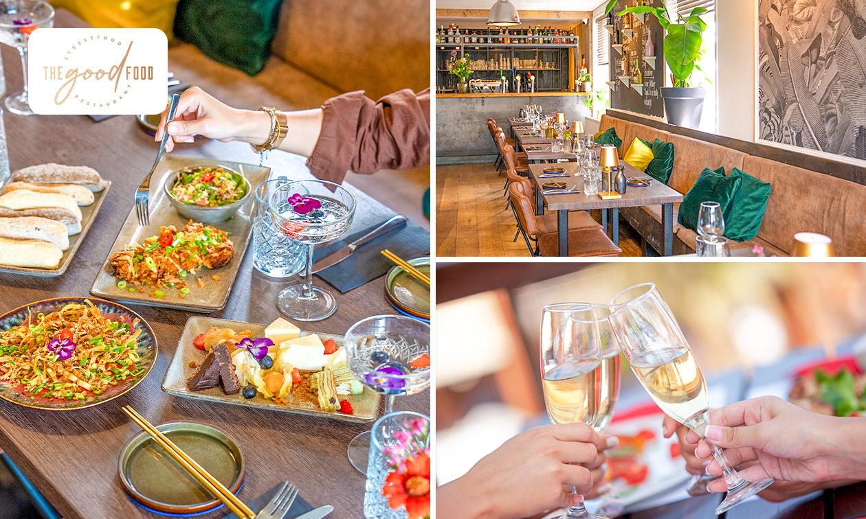 High tea + evt. bubbels of 2- of 3-gangen keuzelunch bij The Good Food