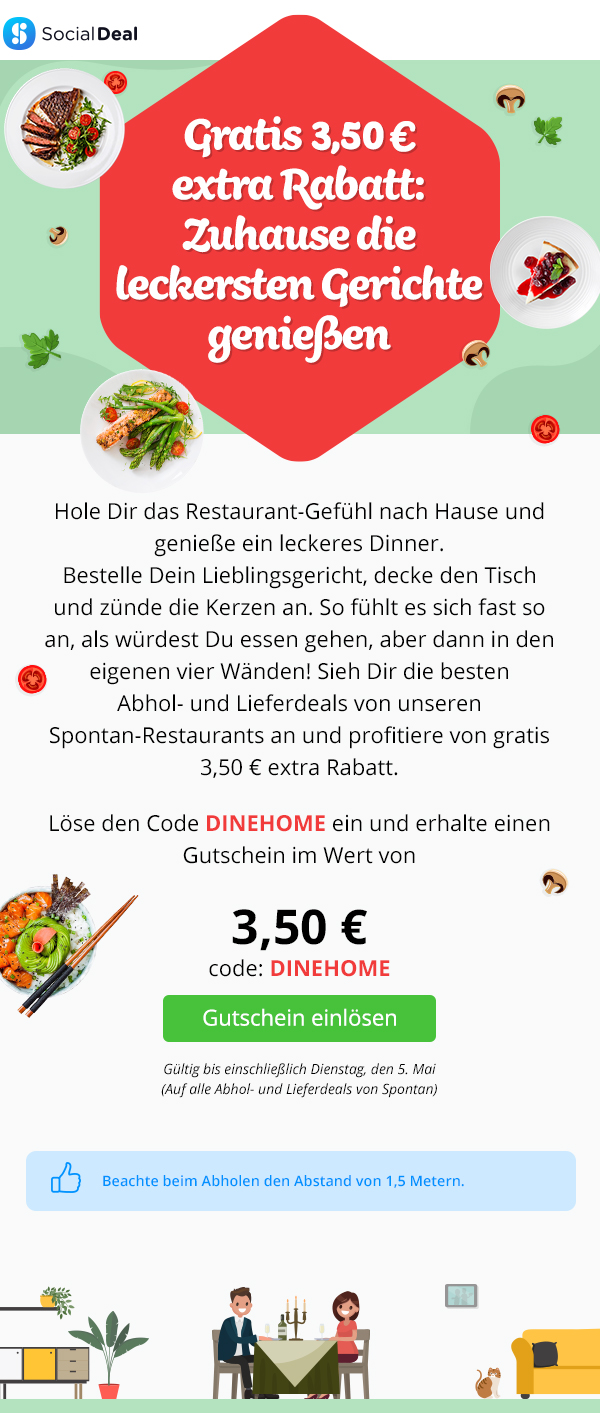 SocialDeal - 3,50€ Gutschein Für Einen Deal Deiner Wahl